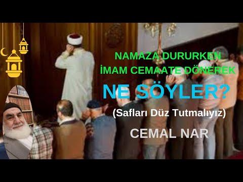 Embedded thumbnail for NAMAZA DURURKEN İMAM CEMAATE DÖNEREK NE SÖYLER? (Safları Düz Tutmalıyız)