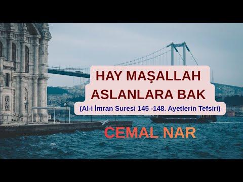Embedded thumbnail for HAY MAŞALLAH ASLANLARA BAK (Al-i İmran Suresi 145 -148. Ayetlerin Tefsiri)