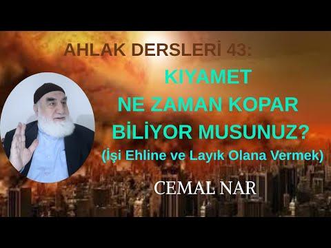 Embedded thumbnail for AHLAK DERSLERİ 43: KIYAMET NE ZAMAN KOPAR BİLİYOR MUSUNUZ? (İşi Ehline ve Layık Olana Vermek)