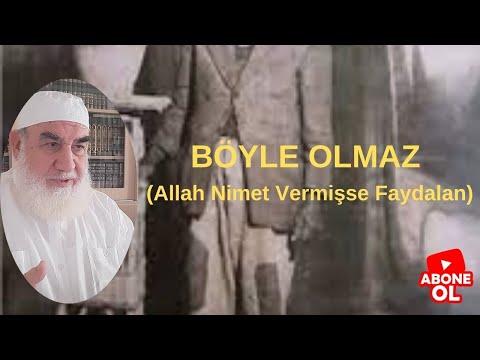 Embedded thumbnail for BÖYLE OLMAZ (Allah Nimet Vermişse Faydalan)