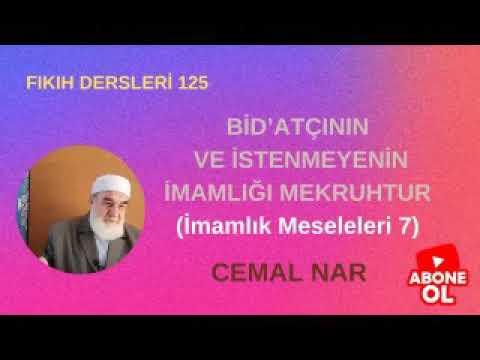 Embedded thumbnail for FIKIH DERSLERİ 125  BİD’ATÇININ VE İSTENMEYENİN İMAMLIĞI MEKRUHTUR (İmamlık Meseleleri 7)