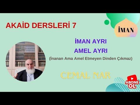 Embedded thumbnail for AKAİD DERSLERİ 7 İMAN AYRI AMEL AYRI (İnanan Ama Amel Etmeyen Dinden Çıkmaz)