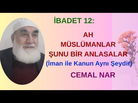 Embedded thumbnail for İBADET 12: AH MÜSLÜMANLAR ŞUNU BİR ANLASALAR (İman ile Kanun Aynı Şeydir)