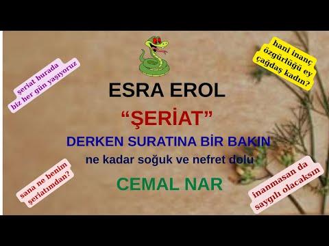 Embedded thumbnail for ESRA EROL “ŞERİAT” DERKEN SURATINA BİR BAKIN (ne kadar soğuk ve nefret dolu)