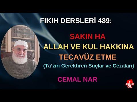 Embedded thumbnail for FIKIH DERSLERİ 489: SAKIN HA ALLAH VE KUL HAKKINA TECAVÜZ ETME  (Ta’ziri Gerektiren Suçlar)