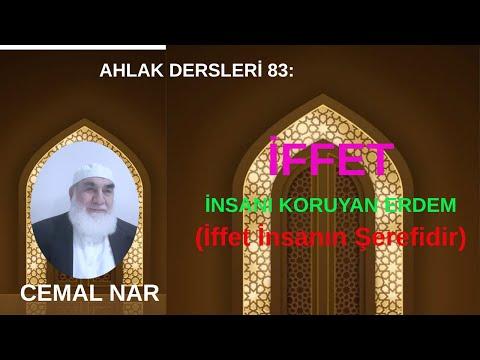 Embedded thumbnail for AHLAK DERSLERİ 83: İFFET İNSANI KORUYAN ERDEM (İffet İnsanı Korur)