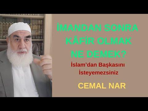 Embedded thumbnail for İMANDAN SONRA KÂFİR OLMAK NE DEMEK? (İslam’dan Başkasını İsteyemezsiniz)