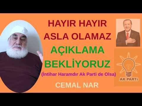 Embedded thumbnail for HAYIR HAYIR ASLA OLAMAZ AÇIKLAMA BEKLİYORUZ (İntihar Haramdır Ak Parti de Olsa)