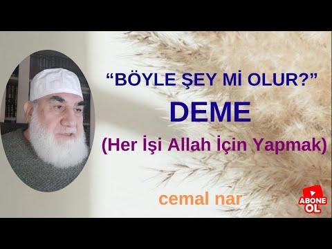 Embedded thumbnail for &amp;quot;BÖYLE ŞEY Mİ OLUR?&amp;quot; DEME (Her İşi Allah İçin Yapmak)