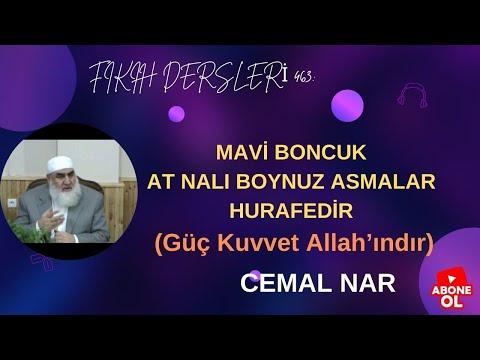 Embedded thumbnail for FIKIH DERSLERİ 463: MAVİ BONCUK AT NALI BOYNUZ ASMALAR HURAFEDİR (Güç Kuvvet Allah’ındır)