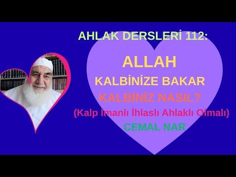 Embedded thumbnail for AHLAK DERSLERİ 112: ALLAH KALBİNİZE BAKAR KALBİNİZ NASIL? (Kalp İmanlı İhlaslı Ahlaklı Olmalı)