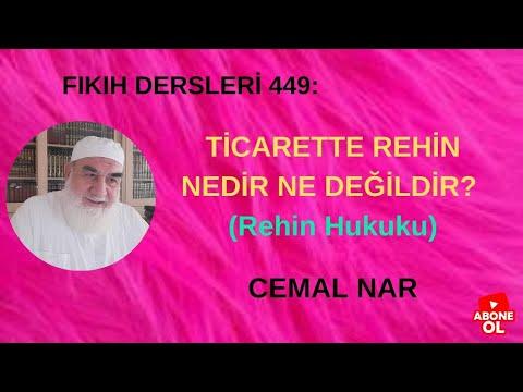 Embedded thumbnail for FIKIH DERSLERİ 449: TİCARETTE REHİN NEDİR NE DEĞİLDİR? (Rehin Hukuku)