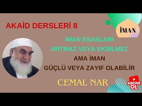 Embedded thumbnail for AKAİD DERSLERİ 8 İMAN ESASLARI ARTMAZ VEYA EKSİLMEZ AKAİD  (İman Güçlü Veya Zayıf Olabilir)