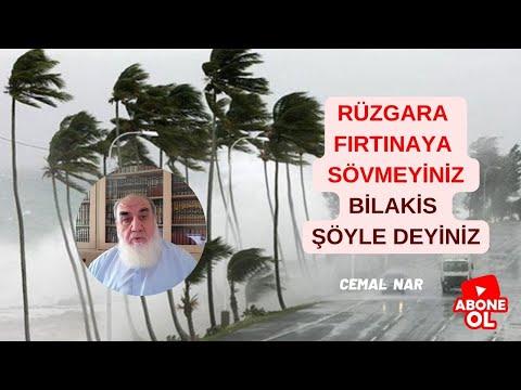 Embedded thumbnail for RÜZGARA FIRTINAYA KASIRGAYA SÖVMEYİNİZ (Aksine Şöyle Deyiniz)