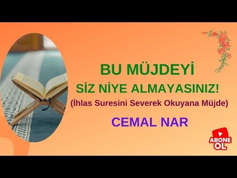 Embedded thumbnail for BU MÜJDEYİ SİZ NİYE ALMAYASINIZ (İhlas Suresini Severek Okuyana Müjde eksik)