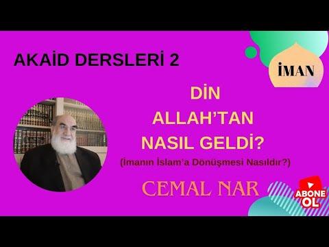 Embedded thumbnail for AKAİD DERSLERİ 2 DİN ALLAH’TAN NASIL GELDİ (İmanın İslam’a Dönüşmesi Nasıldır?)