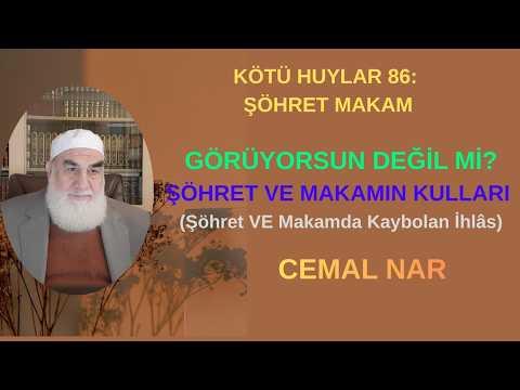 Embedded thumbnail for KÖTÜ HUYLAR 86: GÖRÜYORSUN DEĞİL Mİ? ŞÖHRET VE MAKAMIN KULLARI (Şöhret VE Makamda Kaybolan İhlâs)