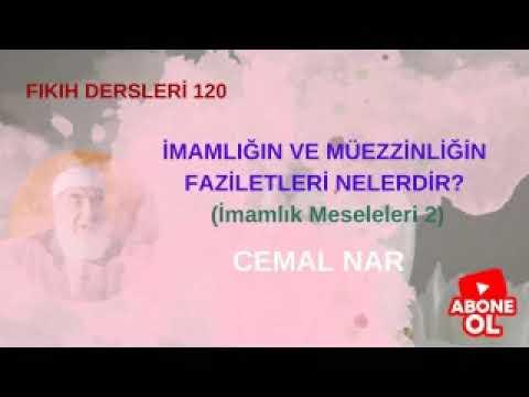 Embedded thumbnail for FIKIH DERSLERİ  120  İMAMLIĞIN VE MÜEZZİNLİĞİN FAZİLETİ NEDİR? (İmamlık Meseleleri 2)