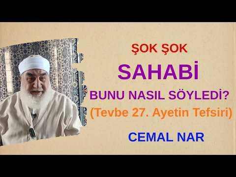 Embedded thumbnail for ŞOK ŞOK SAHABİ BUNU NASIL SÖYLEDİ? (Tevbe 27. Ayetin Tefsiri)