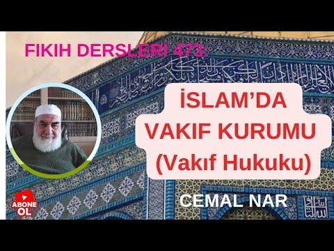 Embedded thumbnail for FIKIH DERSLERİ 473: İSLAM’DA VAKIF KURUMU (Vakıf Hukuku)