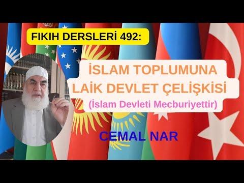 Embedded thumbnail for FIKIH DERSLERİ 492: İSLAM TOPLUMUNA LAİK DEVLET ÇELİŞKİSİ  (İslam Devleti Mecburiyettir)