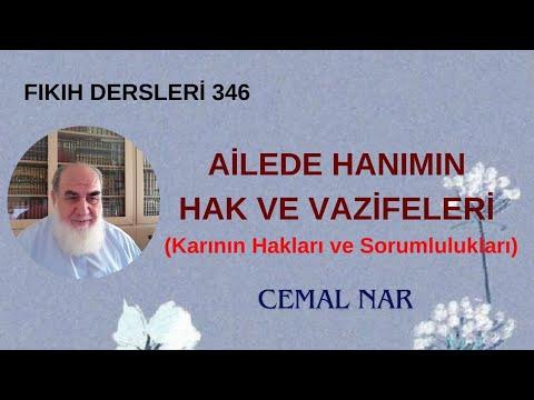 Embedded thumbnail for FIKIH DERSLERİ  346 AİLEDE HANIMIN HAK VE VAZİFELERİ (Karının Hakları ve Sorumlulukları)