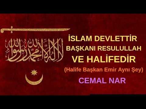 Embedded thumbnail for İSLAM DEVLETTİR BAŞKANI RESULULLAH VE HALİFEDİR (Halife Başkan Emir Aynı Şey)