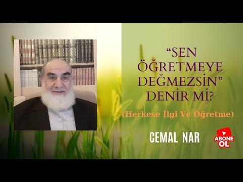 Embedded thumbnail for “SEN ÖĞRETMEYE DEĞMEZSİN” DENİR Mİ? (Herkese İlgi Ve Öğretme)