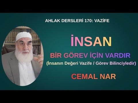 Embedded thumbnail for AHLAK DERSLERİ 170: VAZİFE İNSAN BİR GÖREV İÇİN VARDIR (İnsanın Değeri Vazife / Görev Bilinciyledir)