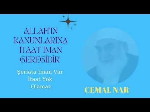 Embedded thumbnail for ALLAH’IN KANUNLARINA İTAAT İMAN GEREĞİDİR (Şeriata İman Var İtaat Yok Olamaz)
