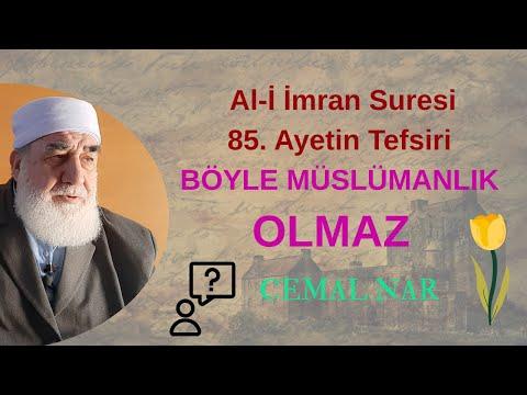 Embedded thumbnail for Al İ İmran Suresi 85  Ayetin Tefsiri BÖYLE MÜSLÜMANLIK OLMAZ
