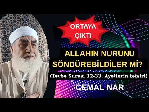 Embedded thumbnail for ORTAYA ÇIKTI ALLAHIN NURUNU SÖNDÜREBİLDİLER Mİ? (Tevbe Suresi 32-33. Ayetlerin tefsiri)