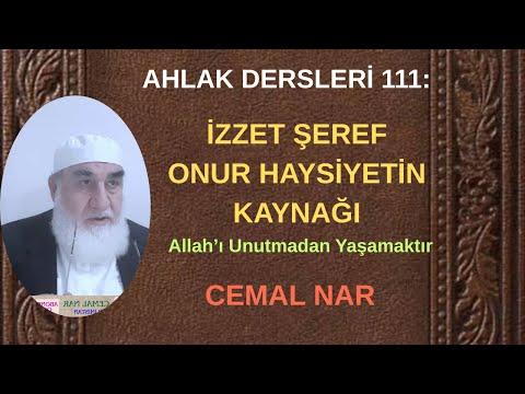 Embedded thumbnail for AHLAK DERSLERİ 111: İZZET ŞEREF ONUR HAYSİYETİN KAYNAĞI (Allah’ı Unutmadan Yaşamaktır)