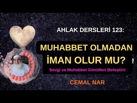 Embedded thumbnail for AHLAK DERSLERİ 123: MUHABBET OLMADAN İMAN OlUR MU? (Sevgi ve Muhabbet Gönülleri Birleştirir)