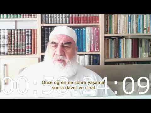 Embedded thumbnail for Önce öğrenme sonra yaşama sonra davet ve cihat #shorts