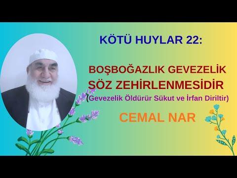 Embedded thumbnail for KÖTÜ HUYLAR 22: BOŞBOĞAZLIK GEVEZELİK SÖZ ZEHİRLENMESİ (Gevezelik Öldürür Sükut ve İrfan Diriltir)