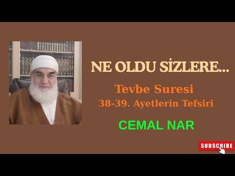 Embedded thumbnail for NE OLDU SİZLERE OTURUP KALDINIZ (Tevbe Suresi 38 39  Ayetlerin Tefsiri)