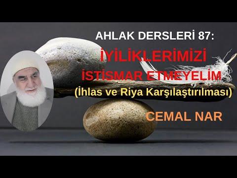 Embedded thumbnail for AHLAK DERSLERİ 87: İYİLİKLERİMİZİ İSTİSMAR ETMEYELİM (İhlas ve Riya Karşılaştırılması)